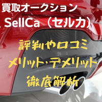 【中古車買取オークション】SellCa(セルカ)を徹底解析しよう！！